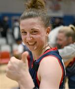 6 January 2024; Edel Thornton of Brunell after the Basketball Ireland Pat Paudie O'Connor Cup semi-final match between Pyrobel Killester and Gurranabraher Credit Union Brunell at Neptune Stadium in Cork. Photo by Eóin Noonan/Sportsfile