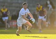 6 January 2024; Jimmy Hyland of Kildare during the Dioralyte O'Byrne Cup quarter-final match between Wexford and Kildare at Chadwicks Wexford Park in Wexford. Photo by Sam Barnes/Sportsfile