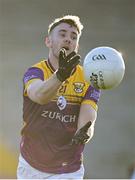 6 January 2024; Niall Hughes of Wexford during the Dioralyte O'Byrne Cup quarter-final match between Wexford and Kildare at Chadwicks Wexford Park in Wexford. Photo by Sam Barnes/Sportsfile