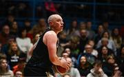 6 January 2024; Kieran Donaghy of Tralee Warriors during the Basketball Ireland Pat Duffy National Cup semi-final match between Garvey’s Tralee Warriors and Irish Guide Dogs Ballincollig at Neptune Stadium in Cork. Photo by Eóin Noonan/Sportsfile