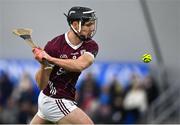 6 January 2024; Donal Folan of Galway during the Connacht Hurling League Shield final match between Roscommon and Galway at University of Galway Connacht GAA AirDome in Bekan, Mayo. Photo by Tyler Miller/Sportsfile