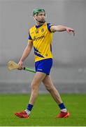 6 January 2024; Brendan Mulry of Roscommon during the Connacht Hurling League Shield final match between Roscommon and Galway at University of Galway Connacht GAA AirDome in Bekan, Mayo. Photo by Tyler Miller/Sportsfile