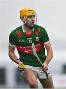 6 January 2024; Cormac Phillips of Mayo during the Connacht Hurling League Cup final match between New York and Mayo at University of Galway Connacht GAA AirDome in Bekan, Mayo. Photo by Tyler Miller/Sportsfile