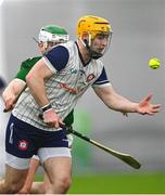6 January 2024; Eanna Barry of New York during the Connacht Hurling League Cup final match between New York and Mayo at University of Galway Connacht GAA AirDome in Bekan, Mayo. Photo by Tyler Miller/Sportsfile