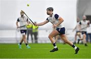 6 January 2024; Darragh Hynes of New York during the Connacht Hurling League Cup final match between New York and Mayo at University of Galway Connacht GAA AirDome in Bekan, Mayo. Photo by Tyler Miller/Sportsfile