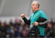 7 January 2024; Mayo manager Kevin McStay before the Connacht FBD League quarter-final match between Mayo and London at University of Galway Connacht GAA AirDome in Bekan, Mayo. Photo by Tyler Miller/Sportsfile