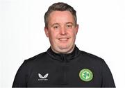 4 September 2023; Team operations manager Conor Ryan poses for a portrait during a Republic of Ireland U21's squad portrait session at the Carlton Hotel in Blanchardstown, Dublin. Photo by Tyler Miller/Sportsfile