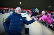 7 January 2024; Donegal manager Jim McGuinness before the Bank of Ireland Dr McKenna Cup Group A match between Tyrone and Donegal at O’Neills Healy Park in Omagh, Tyrone. Photo by Ramsey Cardy/Sportsfile