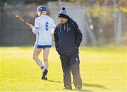 7 January 2024; Waterford manager Davy Fitzgerald before the Co-Op Superstores Munster Hurling League Group B match between Waterford and Tipperary at Fraher Field in Dungarvan, Waterford. Photo by Harry Murphy/Sportsfile