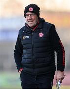 7 January 2024; Tyrone joint-manager Feargal Logan during the Bank of Ireland Dr McKenna Cup Group A match between Tyrone and Donegal at O’Neills Healy Park in Omagh, Tyrone. Photo by Ramsey Cardy/Sportsfile