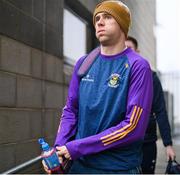 7 January 2024; Paul Mannion of Kilmacud Crokes arrives before the AIB GAA Football All-Ireland Senior Club Championship semi-final match between Kilmacud Crokes of Dublin, and Glen of Derry, at Páirc Esler in Newry, Down. Photo by Ben McShane/Sportsfile