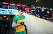 7 January 2024; Michael Langan of Donegal before the Bank of Ireland Dr McKenna Cup Group A match between Tyrone and Donegal at O’Neills Healy Park in Omagh, Tyrone. Photo by Ramsey Cardy/Sportsfile