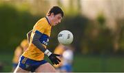 7 January 2024; James Curran of Clare during the McGrath Cup group B match between Waterford and Clare at Páirc Naomh Brid in Lemybrien, Waterford. Photo by Seb Daly/Sportsfile