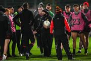 6 January 2024; Down manager Conor Laverty before the Bank of Ireland Dr McKenna Cup Group B match between Derry and Down at Celtic Park in Derry. Photo by Ramsey Cardy/Sportsfile