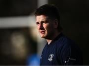 8 January 2024; Joe McCarthy during a Leinster Rugby squad training session at UCD in Dublin. Photo by Harry Murphy/Sportsfile