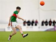 7 January 2024; Conal Dawson of Mayo during the Connacht FBD League quarter-final match between Mayo and London at University of Galway Connacht GAA AirDome in Bekan, Mayo. Photo by Tyler Miller/Sportsfile