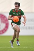 7 January 2024; Conor Hunt of Mayo during the Connacht FBD League quarter-final match between Mayo and London at University of Galway Connacht GAA AirDome in Bekan, Mayo. Photo by Tyler Miller/Sportsfile