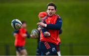 9 January 2024; Joey Carbery during Munster rugby squad training at the University of Limerick in Limerick. Photo by Eóin Noonan/Sportsfile
