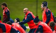 9 January 2024; Simon Zebo during Munster rugby squad training at the University of Limerick in Limerick. Photo by Eóin Noonan/Sportsfile