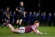 9 January 2024; Evan Lyons of University of Galway during the Electric Ireland Higher Education GAA Sigerson Cup Round 1 match between University of Galway and TU Dublin at Dangan in Galway. Photo by Stephen Marken/Sportsfile