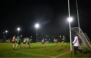 9 January 2024; A general view of action during the Electric Ireland Higher Education GAA Sigerson Cup Round 1 match between Queens University Belfast and DCU at The Dub at Queen’s Sport in Belfast. Photo by Ramsey Cardy/Sportsfile