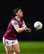 9 January 2024; Diarmuid Kilcommins of University of Galway during the Electric Ireland Higher Education GAA Sigerson Cup Round 1 match between University of Galway and TU Dublin at Dangan in Galway. Photo by Stephen Marken/Sportsfile
