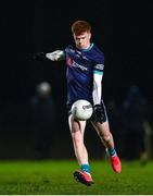 9 January 2024; Sean Guiden of TU Dublin during the Electric Ireland Higher Education GAA Sigerson Cup Round 1 match between University of Galway and TU Dublin at Dangan in Galway. Photo by Stephen Marken/Sportsfile