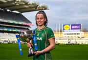 10 January 2024; Emma Duggan of Meath stands for portrait at the launch of the 2024 Lidl Ladies National Football Leagues at Croke Park in Dublin. Photo by Sam Barnes/Sportsfile