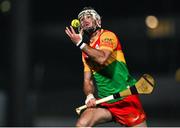 9 January 2024; Chris Nolan of Carlow during the Dioralyte Walsh Cup Round 2 match between Carlow and Kilkenny at Netwatch Cullen Park in Carlow. Photo by Sam Barnes/Sportsfile