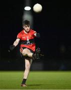 10 January 2024; Eoghan O'Sullivan of UCC during the Electric Ireland Higher Education GAA Sigerson Cup Round 1 match between Ulster University and UCC at the GAA National Games Development Centre in Abbotstown, Dublin. Photo by Stephen Marken/Sportsfile