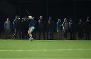 10 January 2024; Limerick goalkeeper Jamie Power takes a free during the Co-Op Superstores Munster Hurling League Group A match between Clare and Limerick at Clarecastle GAA astro pitch in Clare. Photo by Piaras Ó Mídheach/Sportsfile