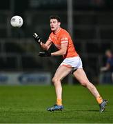 10 January 2024; Niall Grimley of Armagh during the Bank of Ireland Dr McKenna Cup Group A match between Armagh and Tyrone at BOX-IT Athletic Grounds in Armagh. Photo by Ben McShane/Sportsfile