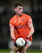 10 January 2024; Joe Sheridan of Armagh during the Bank of Ireland Dr McKenna Cup Group A match between Armagh and Tyrone at BOX-IT Athletic Grounds in Armagh. Photo by Ben McShane/Sportsfile