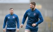 12 January 2024; Iain Henderson during an Ulster Rugby captain's run at the Kingspan Stadium in Belfast. Photo by Ramsey Cardy/Sportsfile