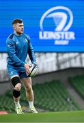 12 January 2024; Luke McGrath during a Leinster Rugby captain's run at the Aviva Stadium in Dublin. Photo by Harry Murphy/Sportsfile