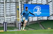 12 January 2024; Luke McGrath during a Leinster Rugby captain's run at the Aviva Stadium in Dublin. Photo by Harry Murphy/Sportsfile