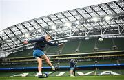 12 January 2024; Sam Prendergast during a Leinster Rugby captain's run at the Aviva Stadium in Dublin. Photo by Harry Murphy/Sportsfile