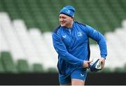 12 January 2024; Tadhg Furlong during a Leinster Rugby captain's run at the Aviva Stadium in Dublin. Photo by Harry Murphy/Sportsfile
