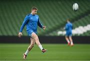 12 January 2024; Garry Ringrose during a Leinster Rugby captain's run at the Aviva Stadium in Dublin. Photo by Harry Murphy/Sportsfile