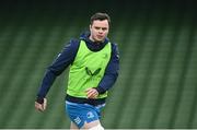 12 January 2024; James Ryan during a Leinster Rugby captain's run at the Aviva Stadium in Dublin. Photo by Harry Murphy/Sportsfile