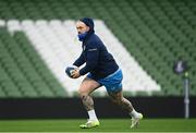 12 January 2024; Andrew Porter during a Leinster Rugby captain's run at the Aviva Stadium in Dublin. Photo by Harry Murphy/Sportsfile