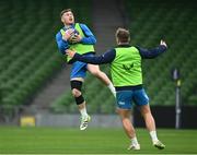 12 January 2024; Luke McGrath during a Leinster Rugby captain's run at the Aviva Stadium in Dublin. Photo by Harry Murphy/Sportsfile