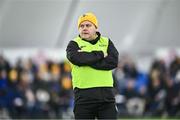 12 January 2024; Leitrim assistant manager Mickey Graham before the Connacht FBD League semi-final match between Leitrim and Galway at University of Galway Connacht GAA AirDome in Bekan, Mayo. Photo by Piaras Ó Mídheach/Sportsfile