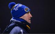 12 January 2024; Longford manager Paddy Christie during the O'Byrne Cup Semi-Final match between Meath and Longford at Donaghmore Ashbourne GAA Club in Ashbourne, Meath. Photo by Ramsey Cardy/Sportsfile
