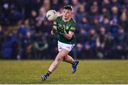12 January 2024; Adam McDonnell of Meath during the O'Byrne Cup Semi-Final match between Meath and Longford at Donaghmore Ashbourne GAA Club in Ashbourne, Meath. Photo by Ramsey Cardy/Sportsfile
