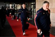 13 January 2024; Peter O’Mahony of Munster arrives before the Investec Champions Cup Pool 3 Round 3 match between RC Toulon and Munster at Stade Felix Mayol in Toulon, France. Photo by Eóin Noonan/Sportsfile