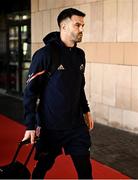 13 January 2024; Conor Murray of Munster arrives before the Investec Champions Cup Pool 3 Round 3 match between RC Toulon and Munster at Stade Felix Mayol in Toulon, France. Photo by Eóin Noonan/Sportsfile