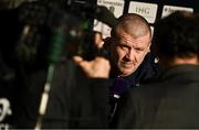 13 January 2024; Munster head coach Graham Rowntree is interviewed before the Investec Champions Cup Pool 3 Round 3 match between RC Toulon and Munster at Stade Felix Mayol in Toulon, France. Photo by Eóin Noonan/Sportsfile
