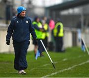 13 January 2024; Wexford manager John Hegarty during the O'Byrne Cup semi-final match between Dublin and Wexford at Parnell Park in Dublin. Photo by Stephen Marken/Sportsfile