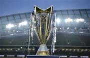 13 January 2024; A general view of the Investec Champions Cup before the Investec Champions Cup Pool 4 Round 3 match between Leinster and Stade Francais at the Aviva Stadium in Dublin. Photo by Sam Barnes/Sportsfile